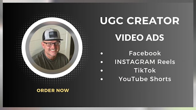 create an authentic male ugc video ad for your social media