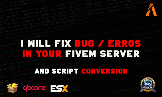 fix any bug in your qbcore or qbox fivem server