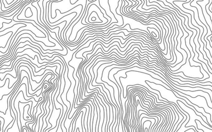 create topographic maps and geological, geographical contour using arcgis