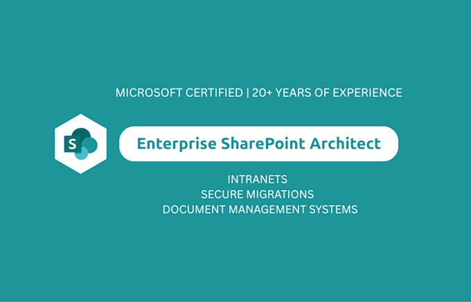 architect enterprise sharepoint intranets and dms