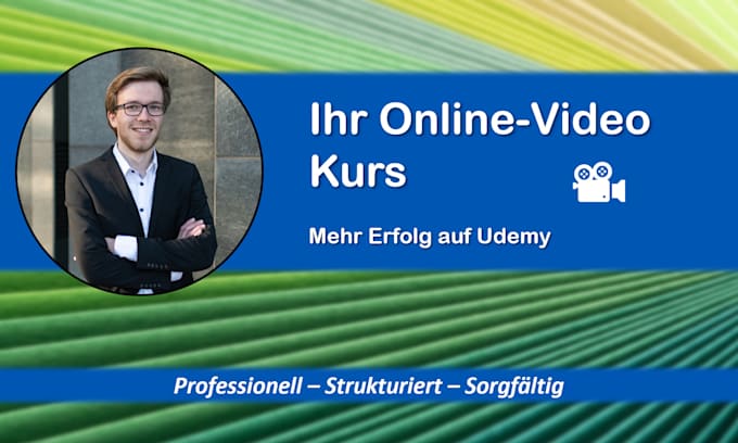 create your professional german video online course, revenue sharing available