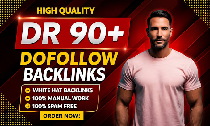 provide dr 90 dofollow guest post backlinks link building service