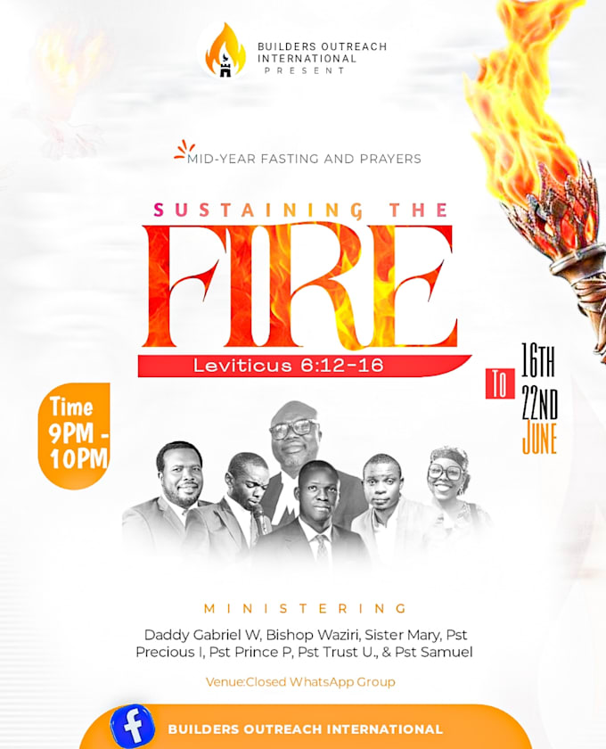 design a beautiful church flyer for you with PSD source file