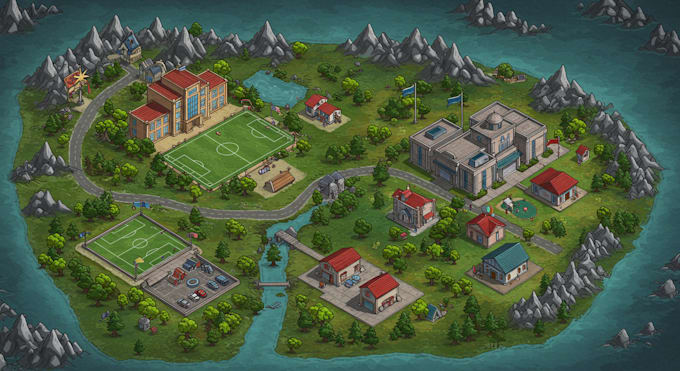 make your fantasy map for rpg, novels and games