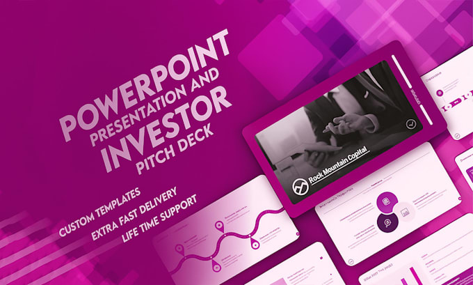 do powerpoint presentation and pitch deck