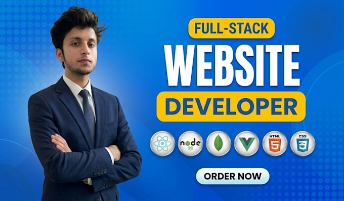 be your full stack developer for react mern and node js web apps
