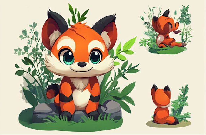 draw characters in vector
