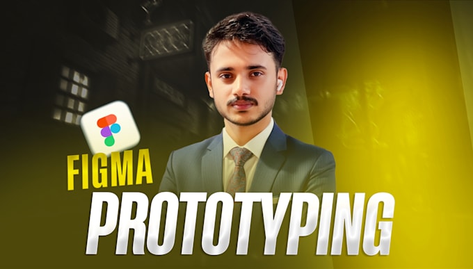 create clickable prototyping in figma, website prototype, app