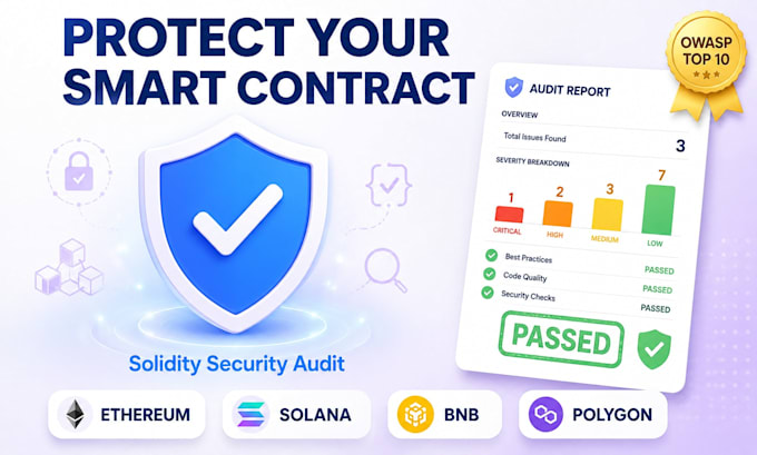 audit your solidity smart contract for security issues