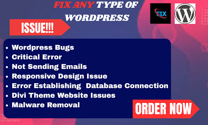 fix wordpress website unreal bug elementor responsive issues critical errors
