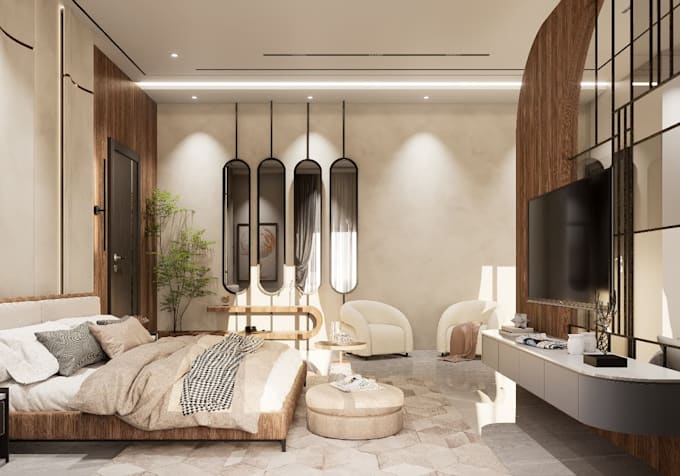 create sophisticated architectural interior models