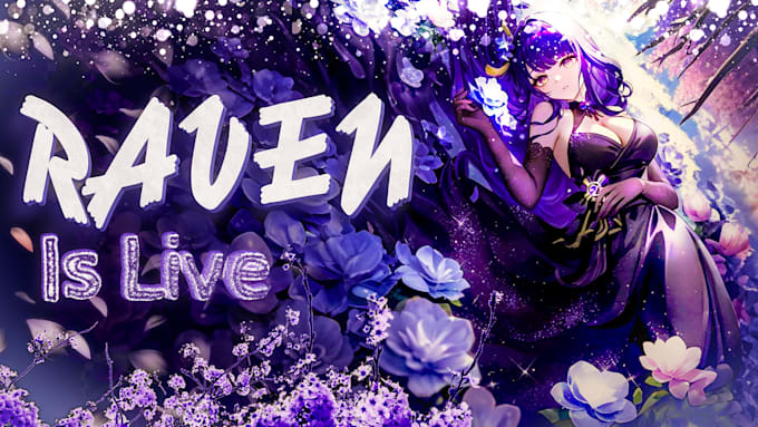 create eye catching genshin impact livestream thumbnails