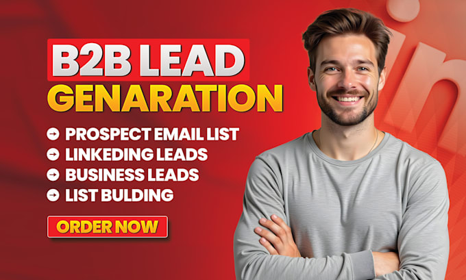 do offer targeted b2b leads generation and linkedin email leads for any industry