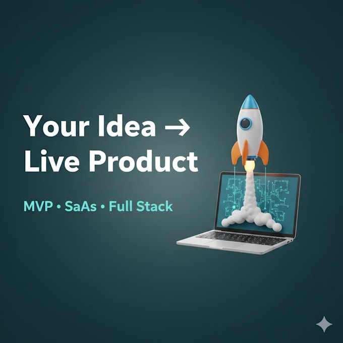 your startup mvp or saas product from idea to launch