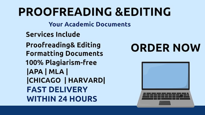 professionally proofread edit and format your academic documents