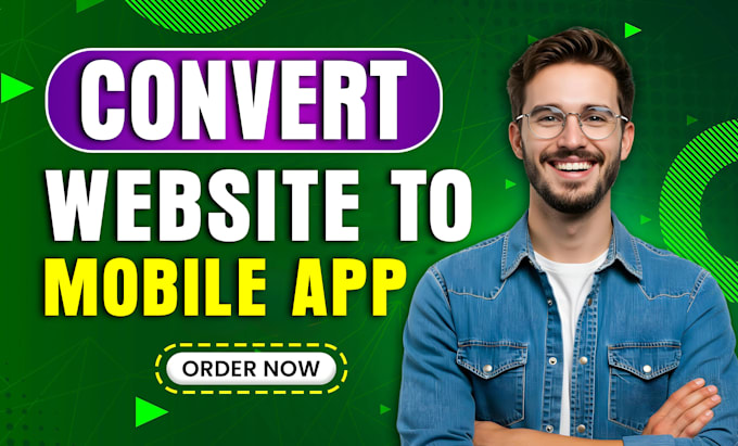 convert website to app, website to android or ios mobile app development