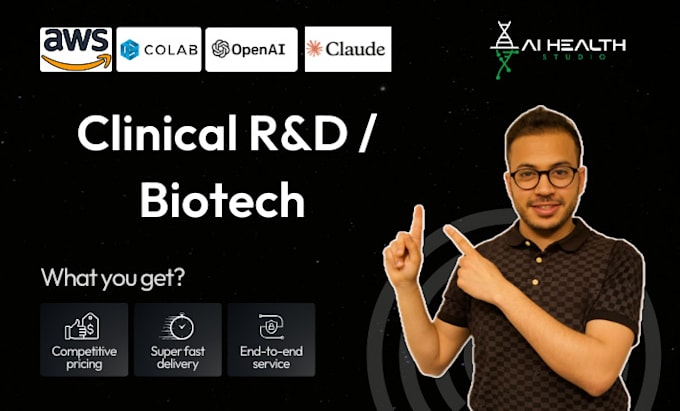 do research, development bioinformatics for pharma, biotech, clinical studies