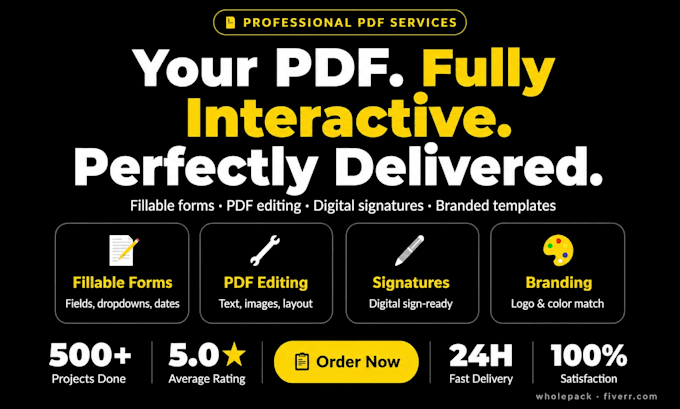 convert pdf to dynamic fillable pdf form