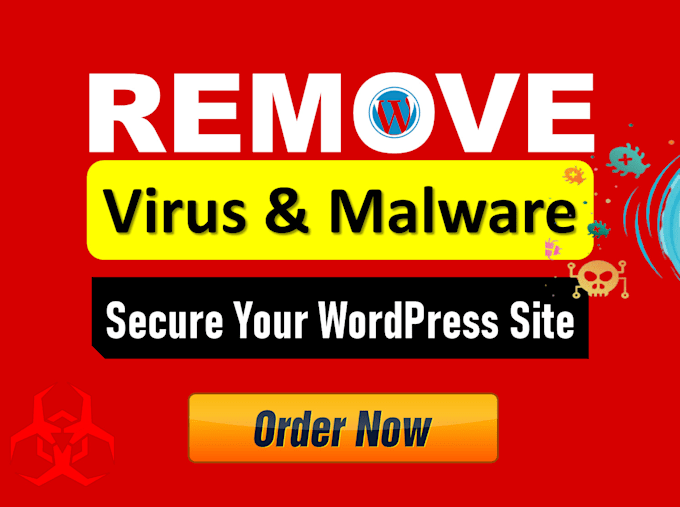 remove virus and malware and fix wordpress security
