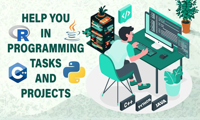 do python java c programming coding tasks and projects for you