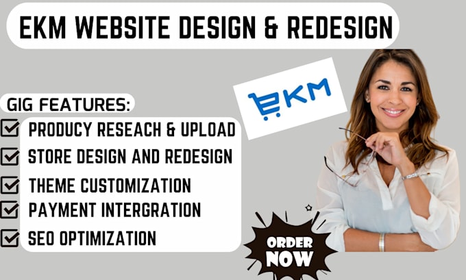 Design ekm shop website design optimize ekm store product listing by ...