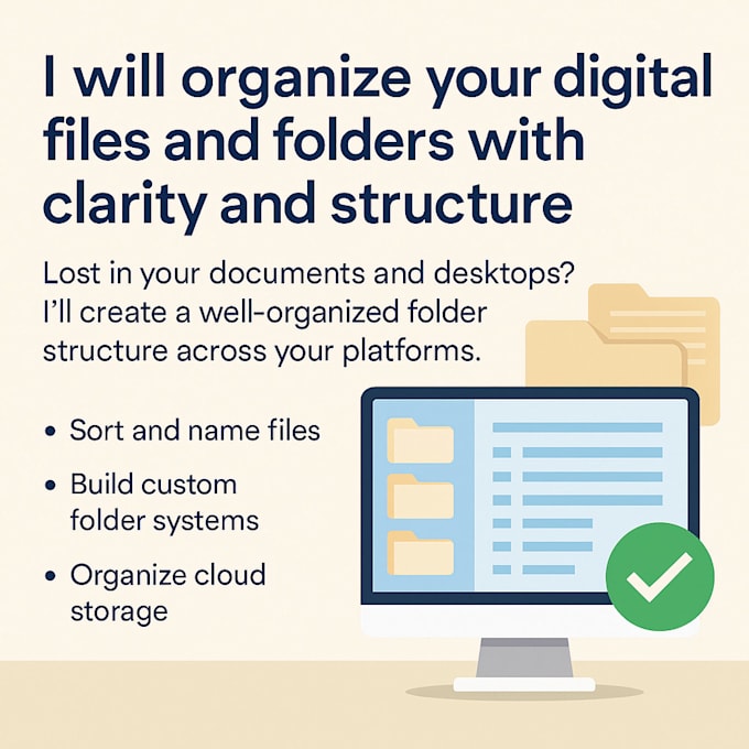 Organize your digital files and folders with clarity and structure by ...