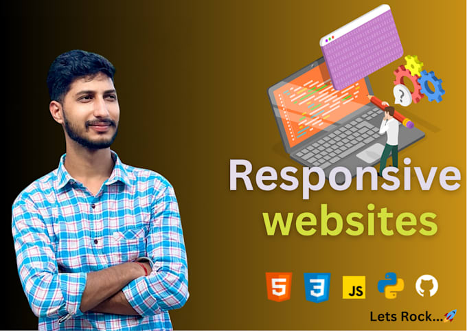 make fully resposive websites for you
