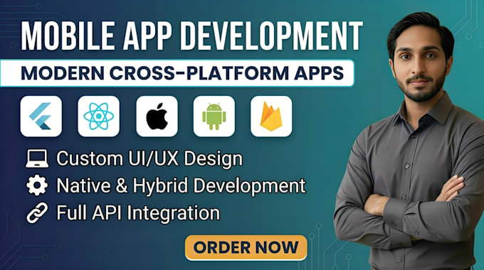 evelop custom ios and android apps using flutter
