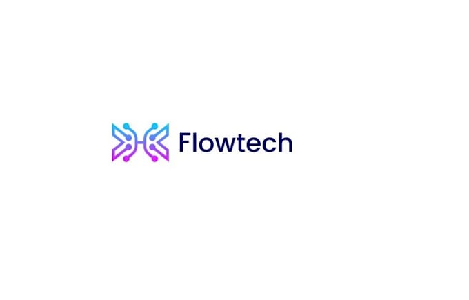 modern tech logo design startup, app, saas and IT branding