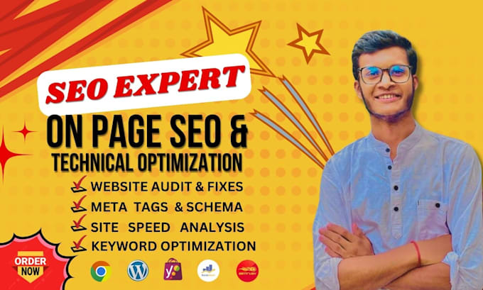 do wordpress on page SEO and technical optimization
