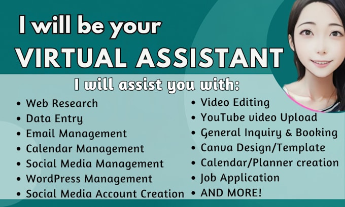 be your virtual assistant