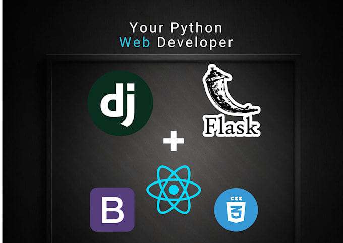 develop django or flask website and api