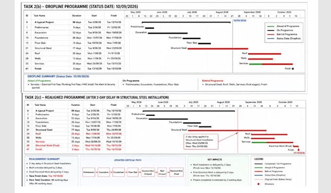 do ms project scheduling gantt charts, wbs, CPM, dashboards