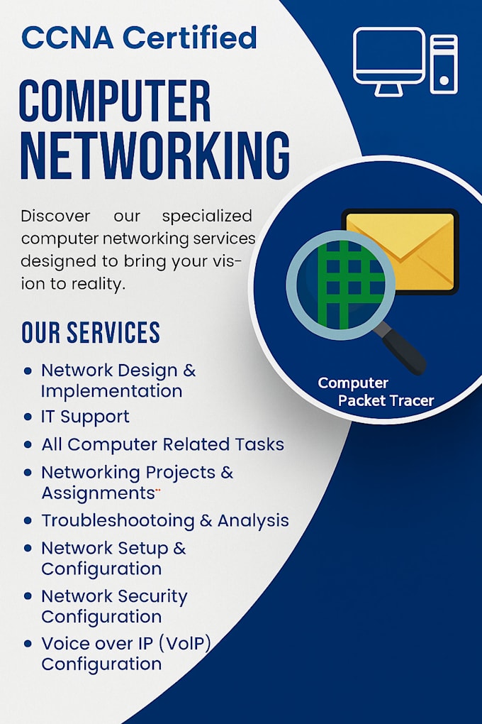 do cisco packet tracer and computer networking projects