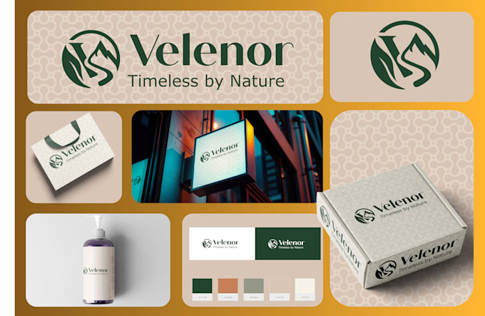 design dynamic brand identity, art direction, logo, and custom graphics