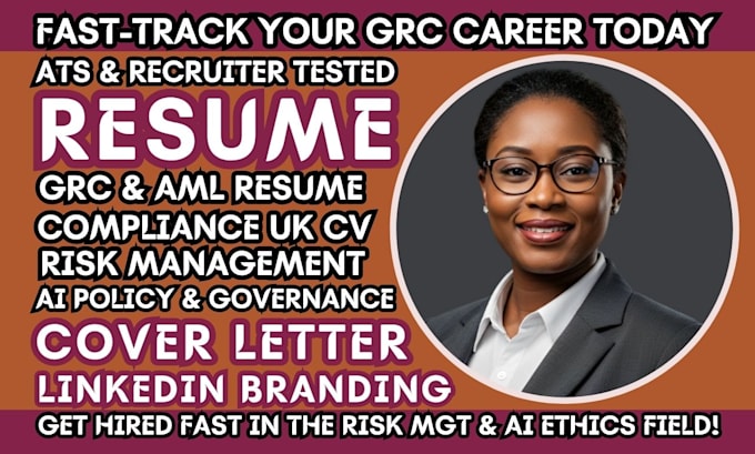 rewrite compliance, risk, grc, ai policy, aml resume CV for US and UK jobs