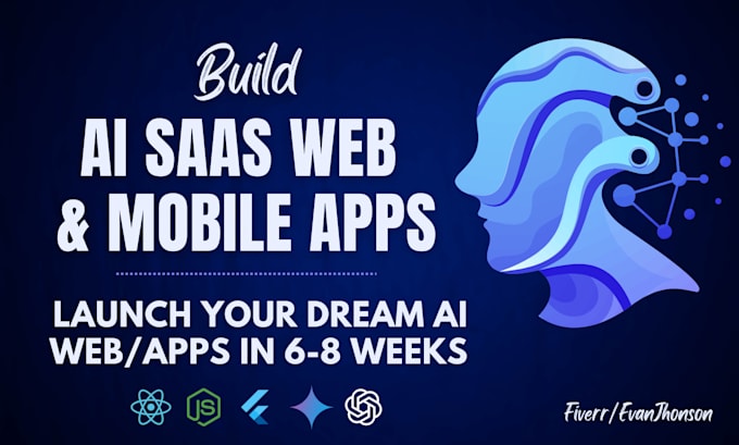 Build ai website, ai mobile app, ai saas website, ai chat app, ai ...
