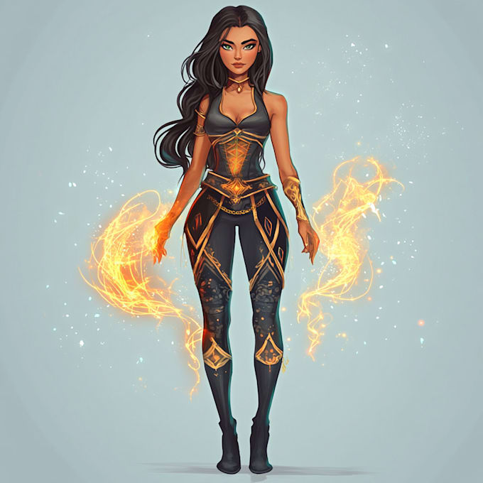 create a character for your role playing, fantasy character