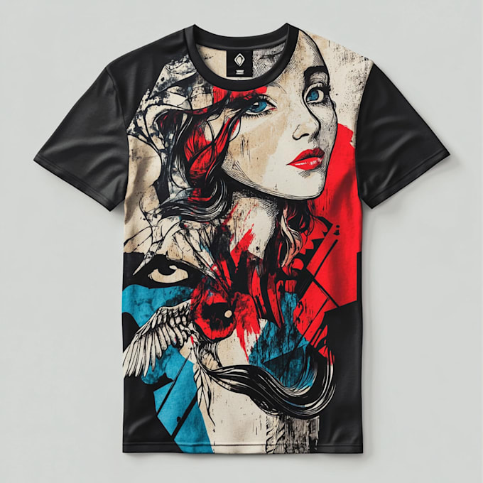 draw streetwear t shirt design