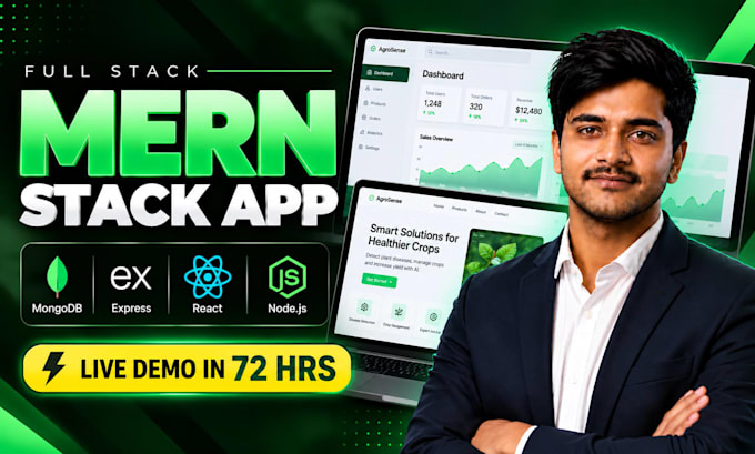 build your mern stack web app, live demo in 72 hours