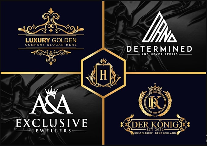make clothing, monogram, crown, jewelry logo