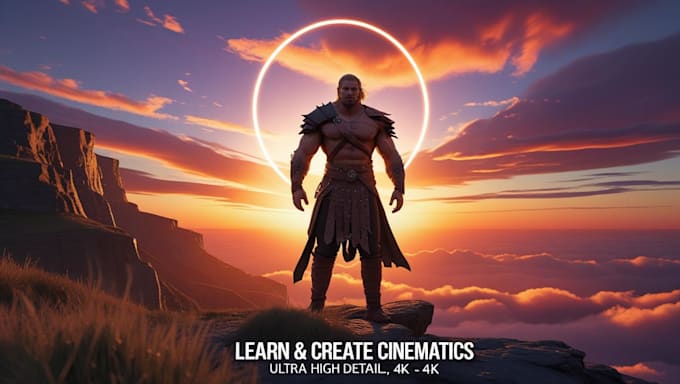 create and teach cinematic 3d scenes in unreal engine