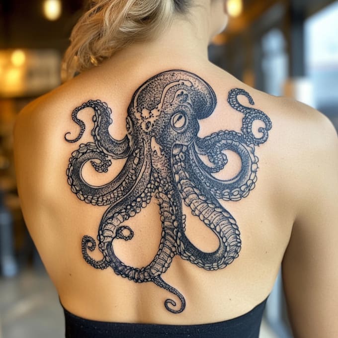 Draw custom tattoo designs by Phillipadkins | Fiverr
