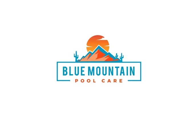 design top quality unique pool service logo