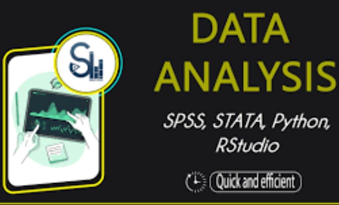 perform statistical data analysis with spss, r, or python