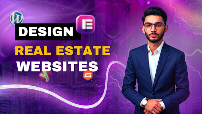 custom wordpress real estate website design