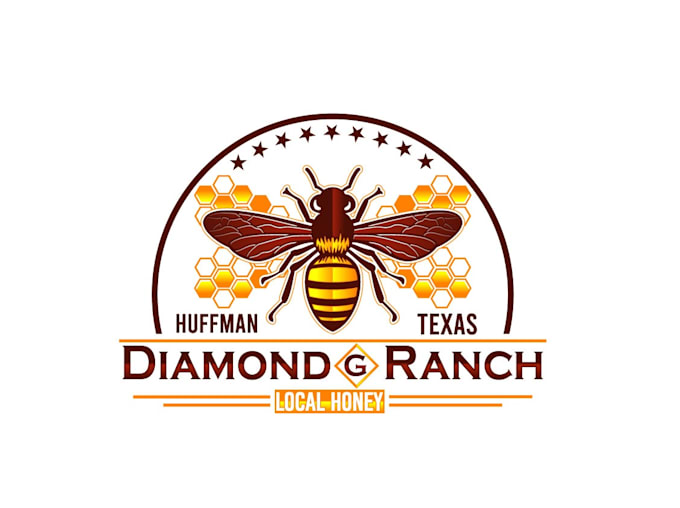 create attractive and imagination honey logo design