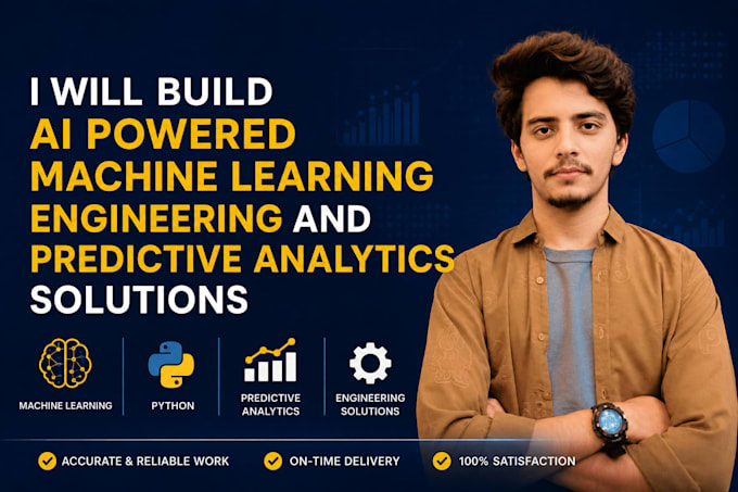 build ai powered machine learning engineering and predictive analytics solutions