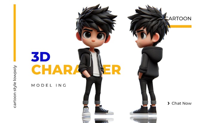 model a 3d character