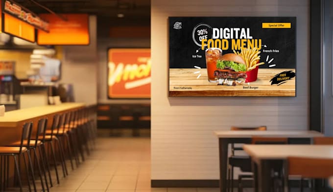 Design animated digital menu for your restaurant and cafe by ...